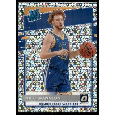 2020-21 Donruss Optic Fast Break Holo #190 Nico Mannion RR