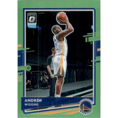 2020-21 Donruss Optic Lime Green #146 Andrew Wiggins