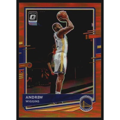 2020-21 Donruss Optic Orange #146 Andrew Wiggins