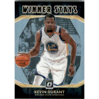 2020-21 Donruss Optic Winner Stays Holo #18 Kevin Durant