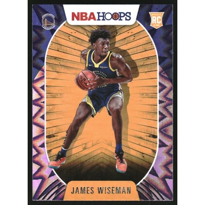 2020-21 Hoops Purple Explosion #205 James Wiseman