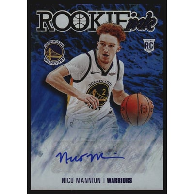 2020-21 Hoops Rookie Ink #18 Nico Mannion