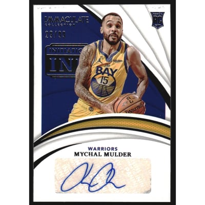 2020-21 Immaculate Collection Initiation Ink #2 Mychal Mulder/99