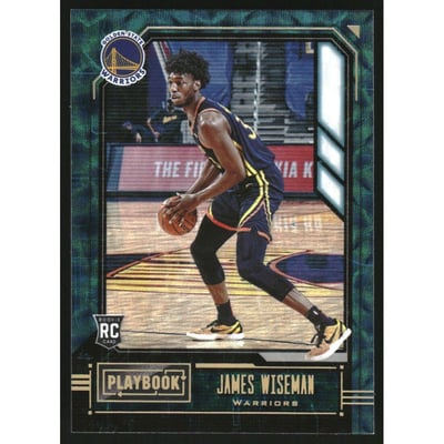 2020-21 Panini Chronicles Asia #176 James Wiseman/Playbook