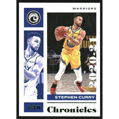 2020-21 Panini Chronicles Green #50 Stephen Curry