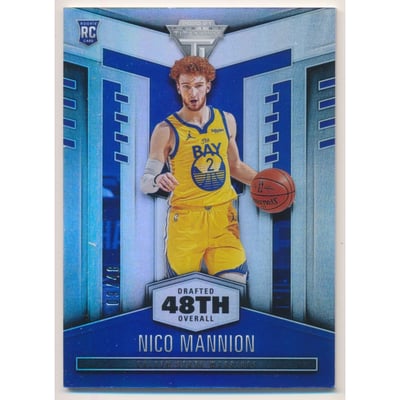 2020-21 Panini Chronicles #460 Nico Mannion/48/Titanium