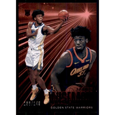 2020-21 Panini Chronicles Red #202 James Wiseman/Essentials