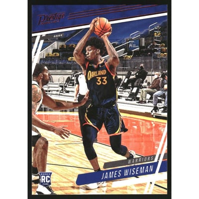 2020-21 Panini Chronicles Red #52 James Wiseman/Prestige