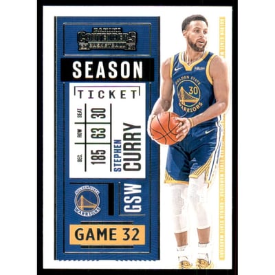 2020-21 Panini Contenders #20 Stephen Curry