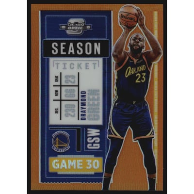 2020-21 Panini Contenders Optic Orange #41 Draymond Green
