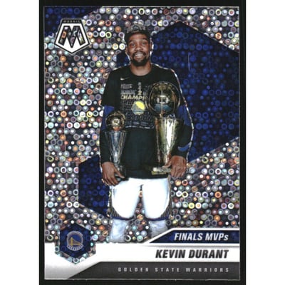 2020-21 Panini Mosaic Mosaic Fast Break Silver #296 Kevin Durant
