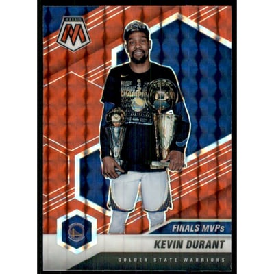 2020-21 Panini Mosaic Mosaic Red #296 Kevin Durant