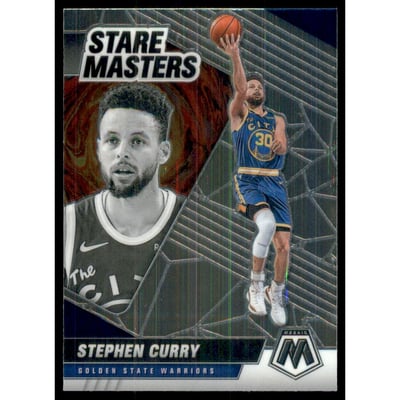 2020-21 Panini Mosaic Stare Masters #7 Stephen Curry
