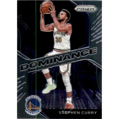 2020-21 Panini Prizm Dominance #24 Stephen Curry