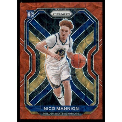 2020-21 Panini Prizm Prizms Choice Red #293 Nico Mannion
