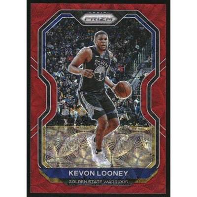 2020-21 Panini Prizm Prizms Choice Red #34 Kevon Looney