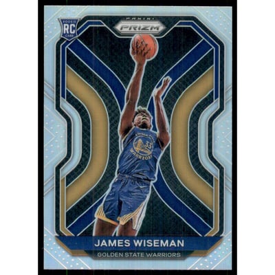 2020-21 Panini Prizm Prizms Silver #268 James Wiseman