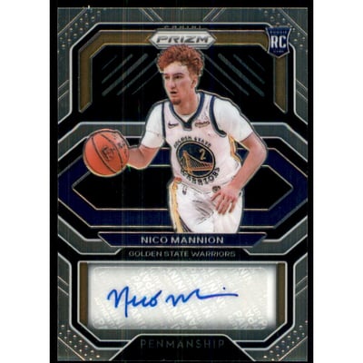 2020-21 Panini Prizm Rookie Penmanship #19 Nico Mannion