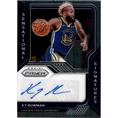 2020-21 Panini Prizm Sensational Signatures #45 Ky Bowman
