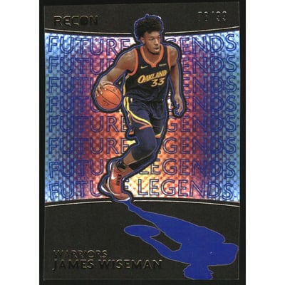 2020-21 Panini Recon Future Legends Blue #15 James Wiseman