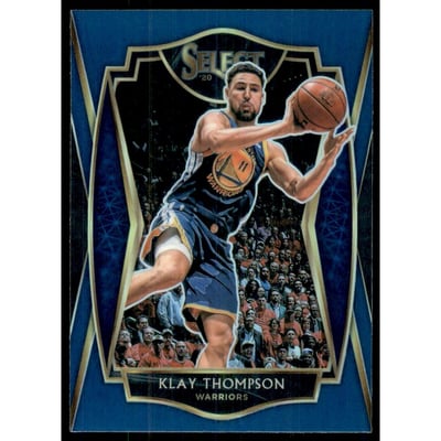 2020-21 Select Prizms Blue #108 Klay Thompson