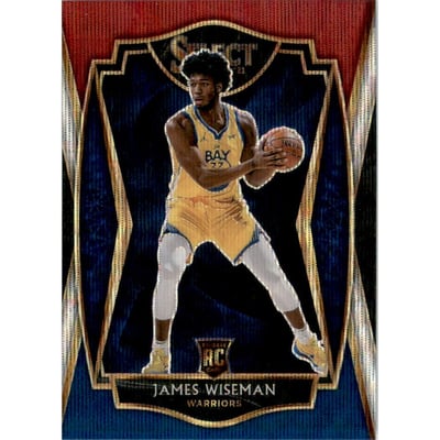2020-21 Select Prizms Tri-Color #184 James Wiseman
