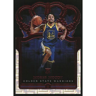 2021-22 Crown Royale Asia Red #91 Moses Moody