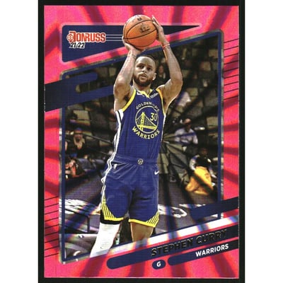 2021-22 Donruss Holo Pink Laser #68 Stephen Curry