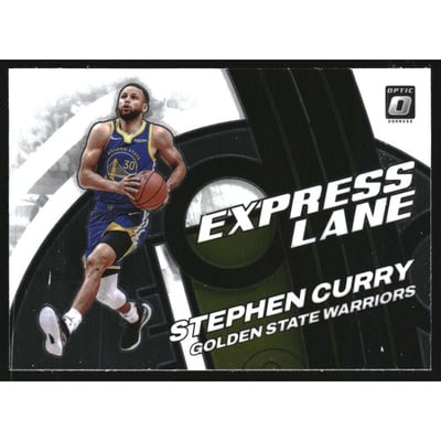 2021-22 Donruss Optic Express Lane #4 Stephen Curry