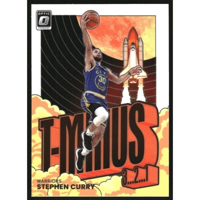 2021-22 Donruss Optic T-Minus 3...2...1... #12 Stephen Curry