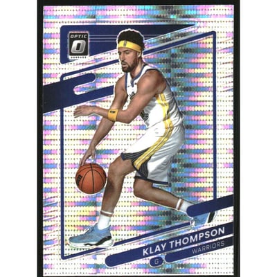 2021-22 Donruss Optic Target Box Set #124 Klay Thompson