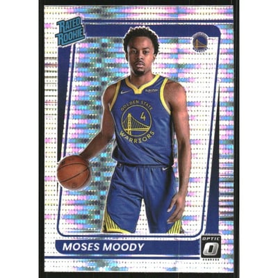 2021-22 Donruss Optic Target Box Set #184 Moses Moody