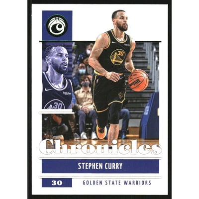 2021-22 Panini Chronicles Green #3 Stephen Curry