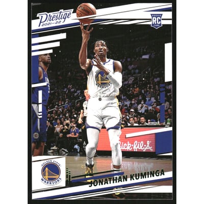 2021-22 Panini Chronicles Green #55 Jonathan Kuminga/Prestige