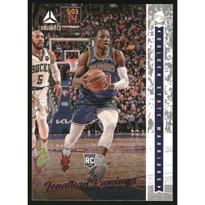 2021-22 Panini Chronicles Pink #246 Jonathan Kuminga/Luminance