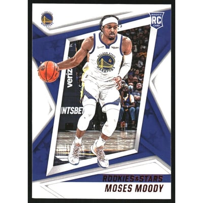 2021-22 Panini Chronicles Red #107 Moses Moody/Rookies and Stars