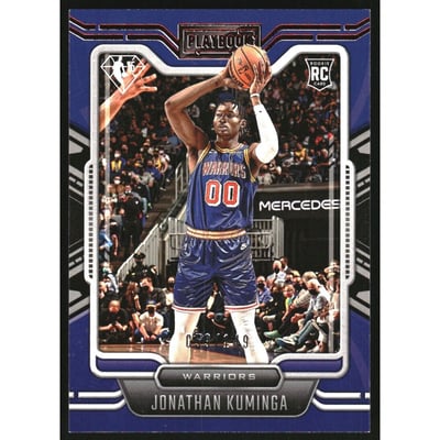 2021-22 Panini Chronicles Red #285 Jonathan Kuminga/Playbook