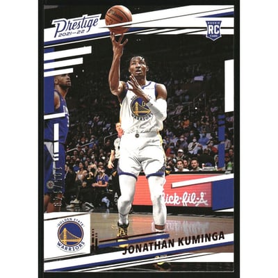 2021-22 Panini Chronicles Red #55 Jonathan Kuminga/Prestige