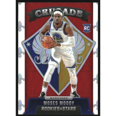 2021-22 Panini Chronicles Red #639 Moses Moody/Crusade