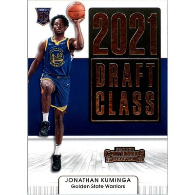 2021-22 Panini Contenders '21 Draft Class Contenders #7 Jonathan Kuminga