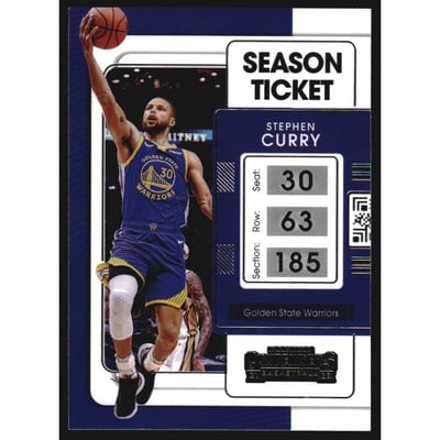 2021-22 Panini Contenders #10 Stephen Curry