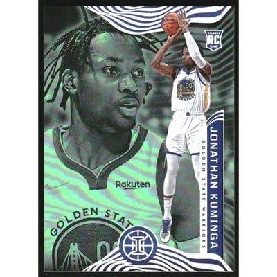 2021-22 Panini Illusions Trophy Collection Emerald #157 Jonathan Kuminga