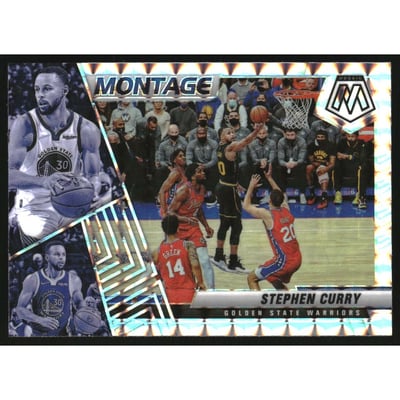 2021-22 Panini Mosaic Montage Mosaic #21 Stephen Curry