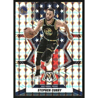 2021-22 Panini Mosaic Mosaic #247 Stephen Curry NP
