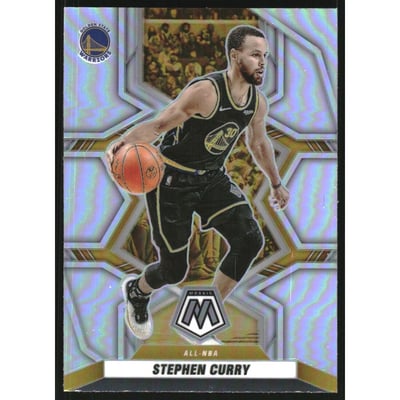 2021-22 Panini Mosaic Silver #284 Stephen Curry ALL