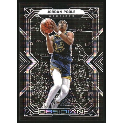 2021-22 Panini Obsidian Electric Etch Asia #70 Jordan Poole