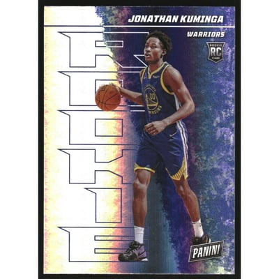 2021-22 Panini Player of the Day Double Rainbow #57 Jonathan Kuminga