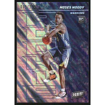 2021-22 Panini Player of the Day Moon Lava #64 Moses Moody