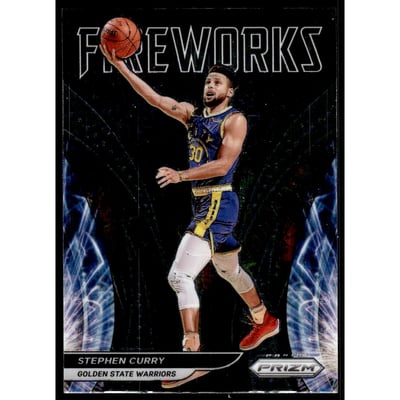 2021-22 Panini Prizm Fireworks #2 Stephen Curry
