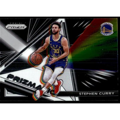 2021-22 Panini Prizm Prizmatic #26 Stephen Curry